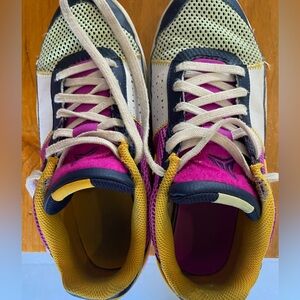 Nike Kids Sneakers in Pink, Yellow & Navy